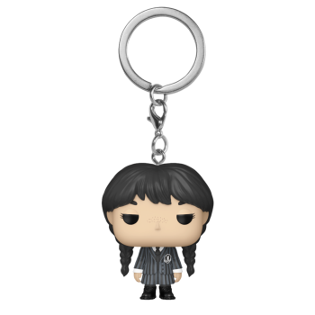 Funko POP Pocket Keychain Schlüsselanhänger Vinyl - Wednesday - 4cm